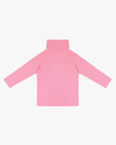 [자라다자라난다] 컬러 비주얼 터틀넥 : 핑크